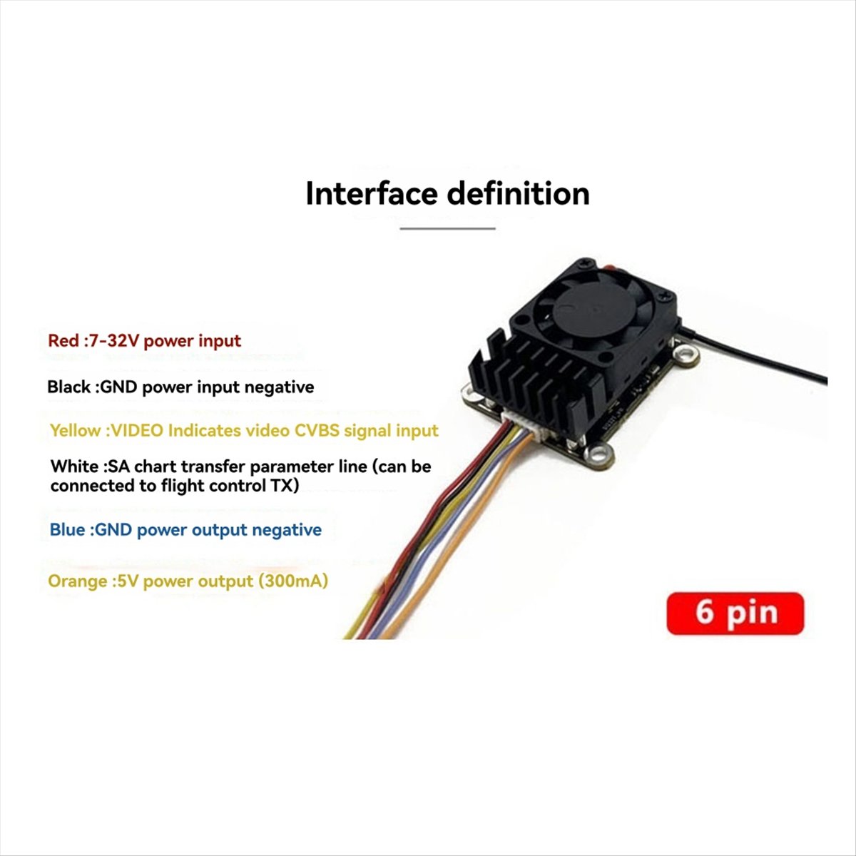 5.8G 2W VTX 2000mW FPV Video T - Fpv Drone Vtx 리뷰 및 가격