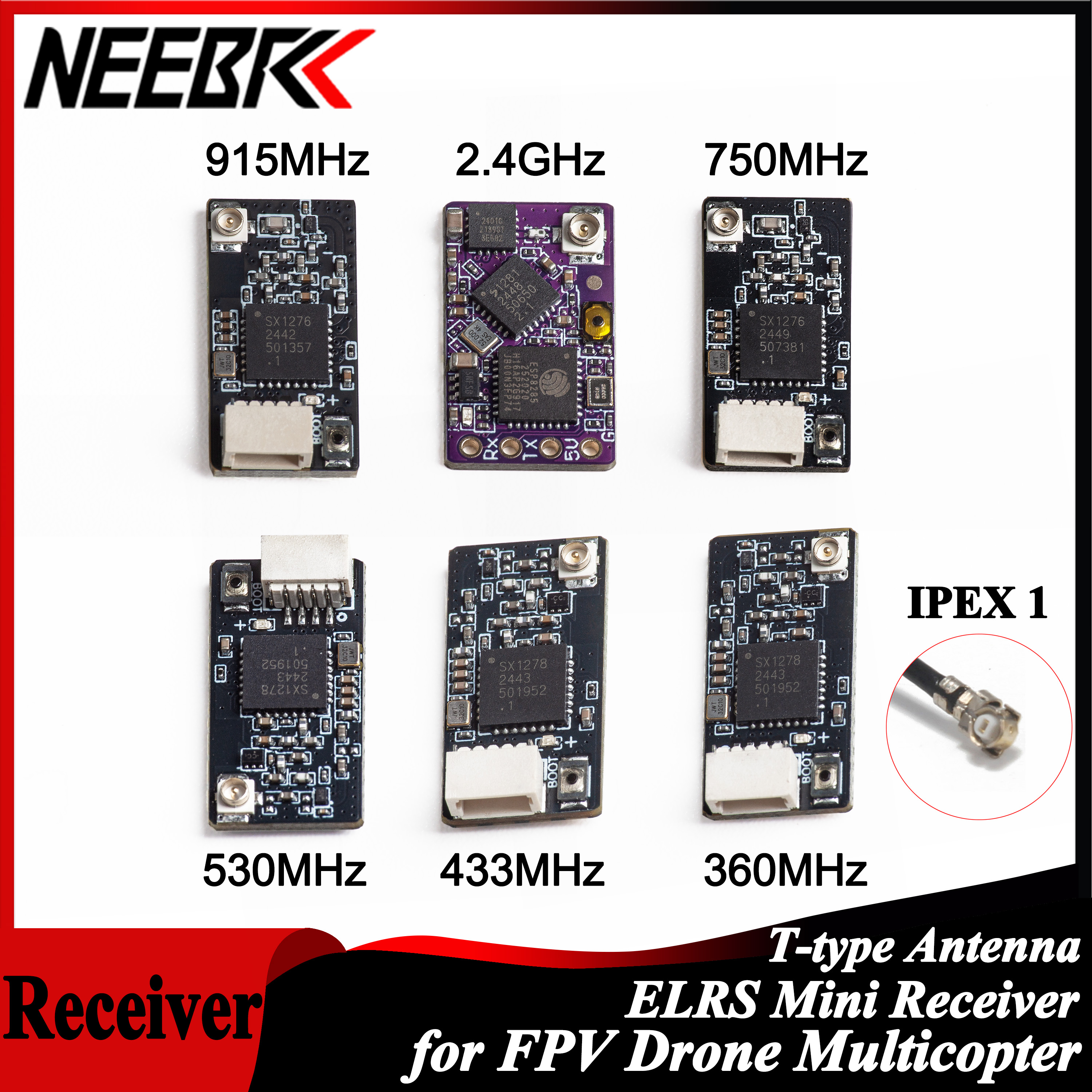 NEEBRC ELRS 2.4G/915Mhz/360Mhz - Fpv Drone Antenna 리뷰 및 가격