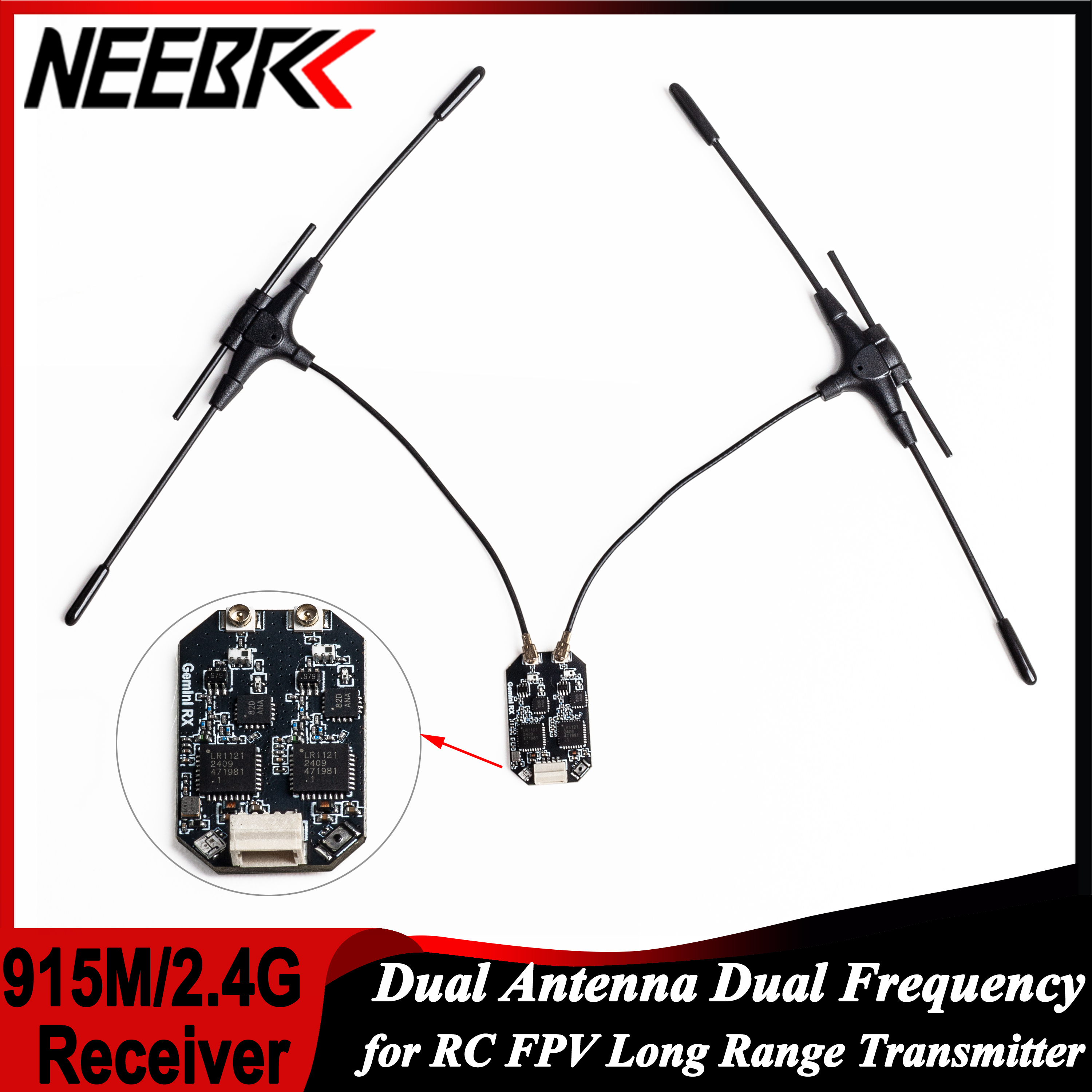 ELRS 915MHz/2.4GHz Gemini Dual - Fpv Drone Antenna 리뷰 및 가격