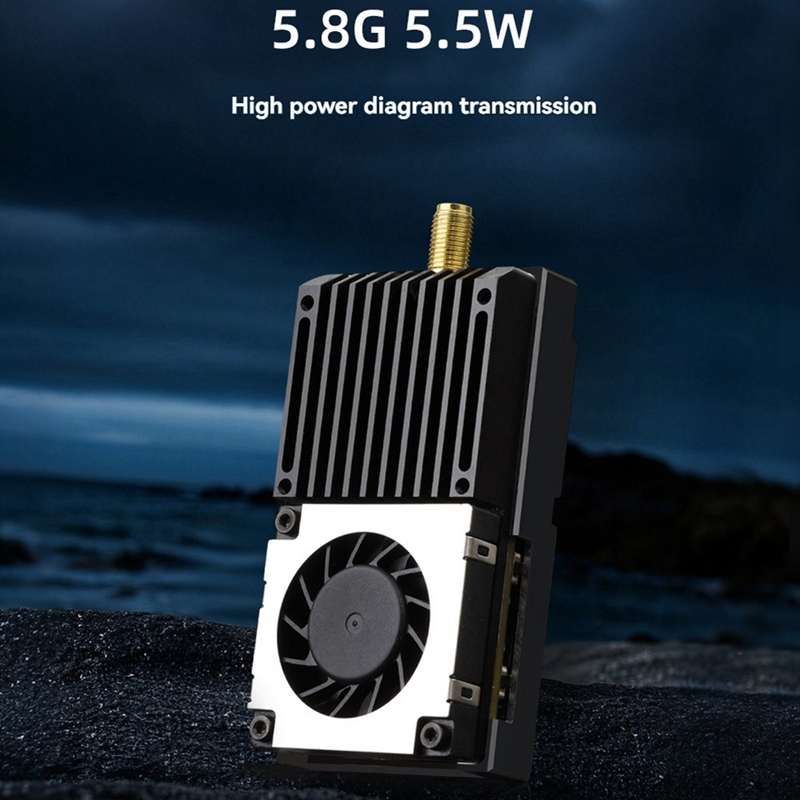 5.8G 5.5W VTX 64CH High Power  - Fpv Drone Transmitter 리뷰 및 가격