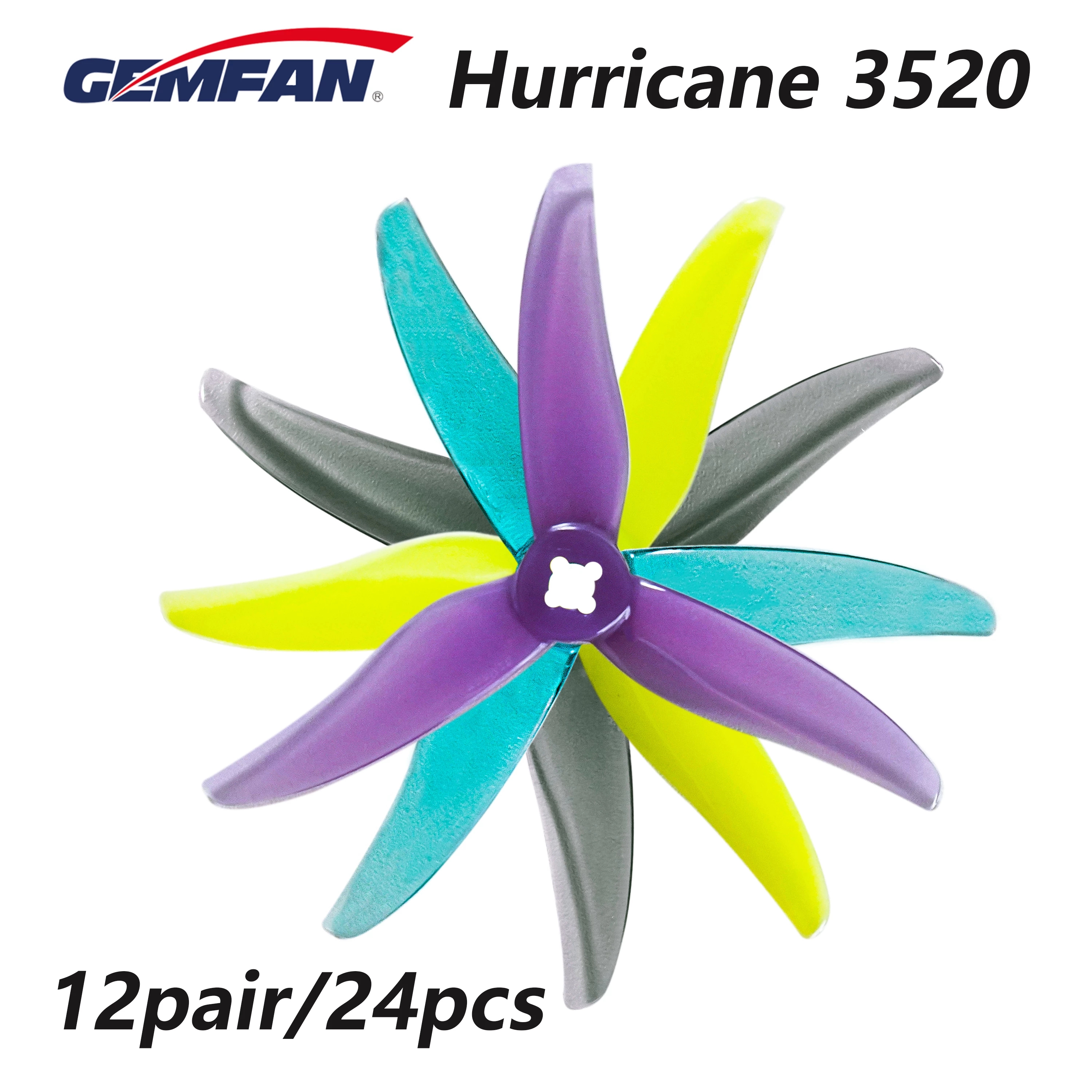 24pcs/12pairs Gemfan Hurricane - Fpv Drone Goggles 리뷰 및 가격